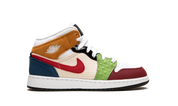 Air Jordan 1 Mid SE Patchwork (GS) 7