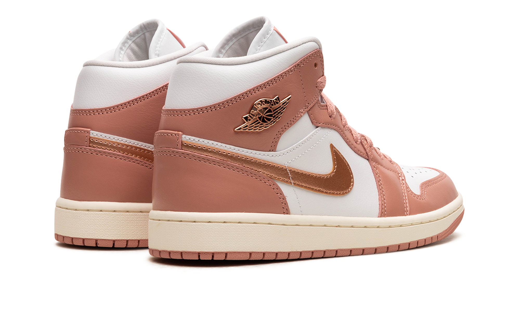 Air Jordan 1 Mid SE Red Stardust (W) 4