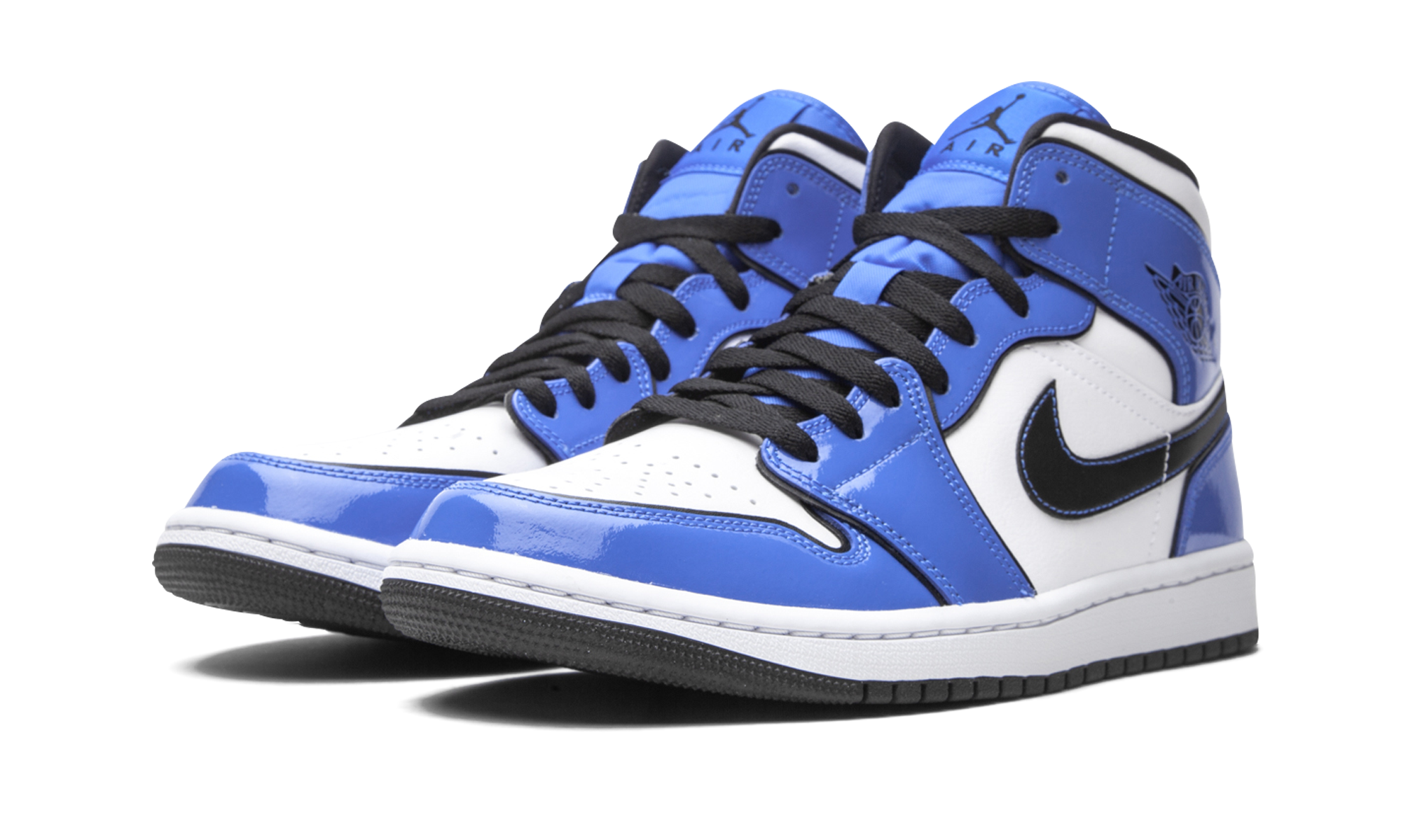 Air Jordan 1 Mid SE Signal Blue 3
