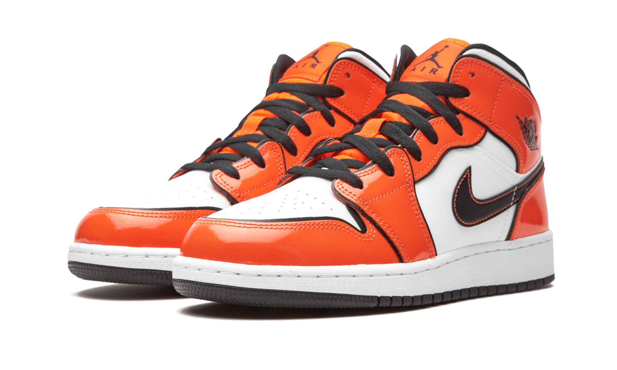 Air Jordan 1 Mid SE Turf Orange (GS) 3