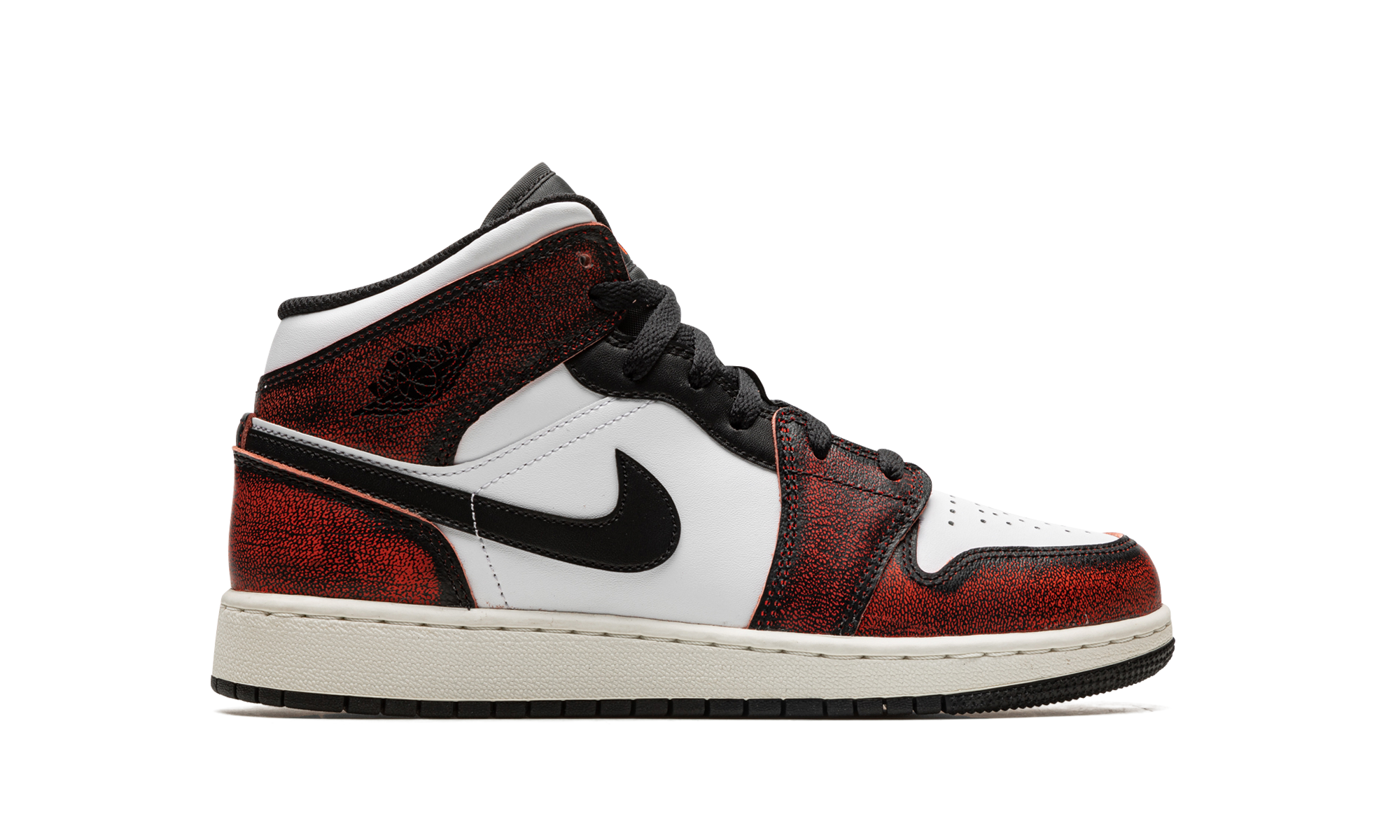 Air Jordan 1 Mid SE Wear-Away Chicago (GS) 7