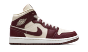 Air Jordan 1 Mid Split Beach Cherrywood Red