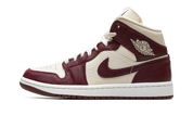 Air Jordan 1 Mid Split Beach Cherrywood Red