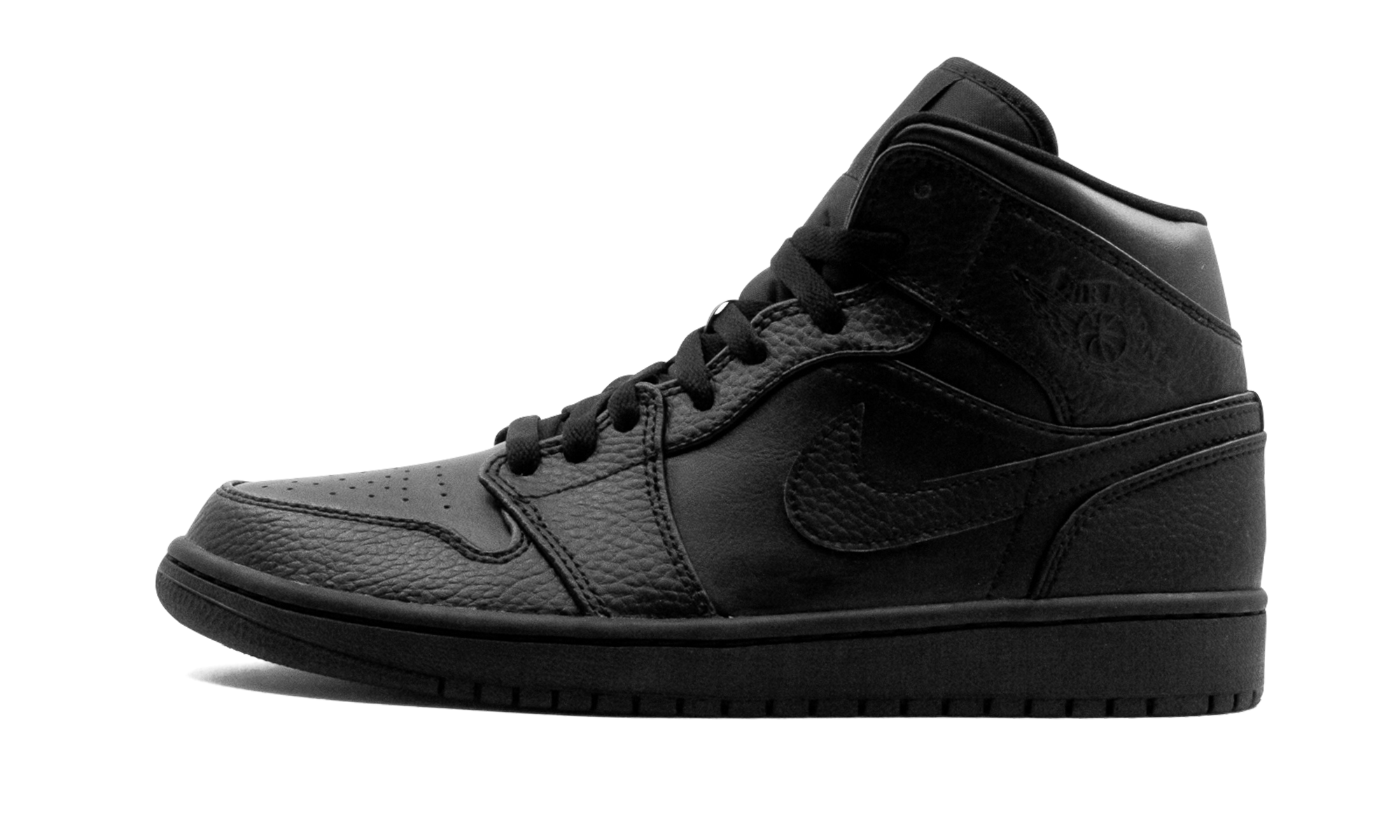 Air Jordan 1 Mid Triple Black