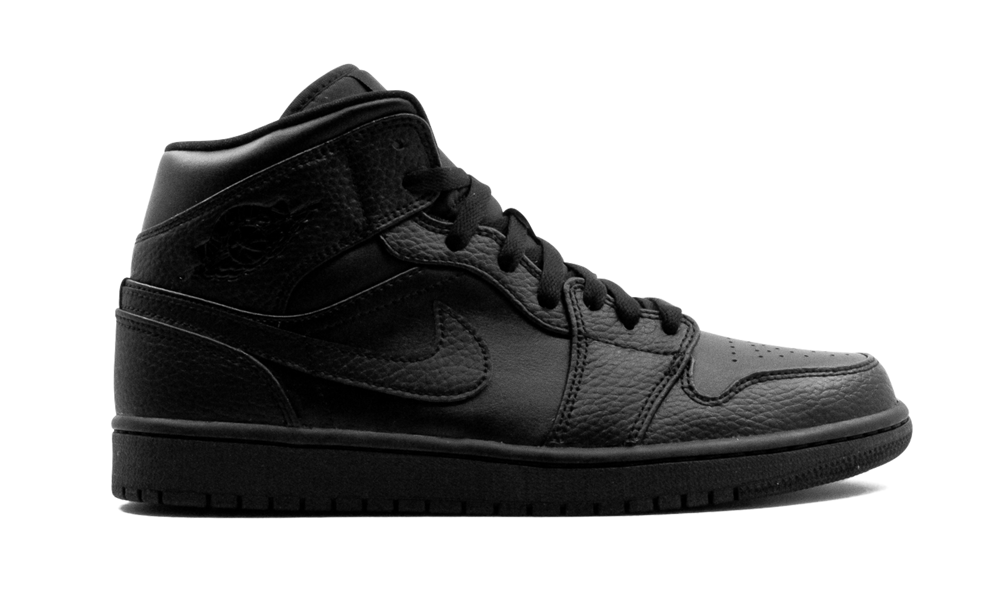 Air Jordan 1 Mid Triple Black