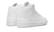 Air Jordan 1 Mid Triple White (2022)