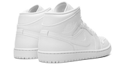 Air Jordan 1 Mid Triple White (2022)