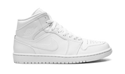Air Jordan 1 Mid Triple White (2022)