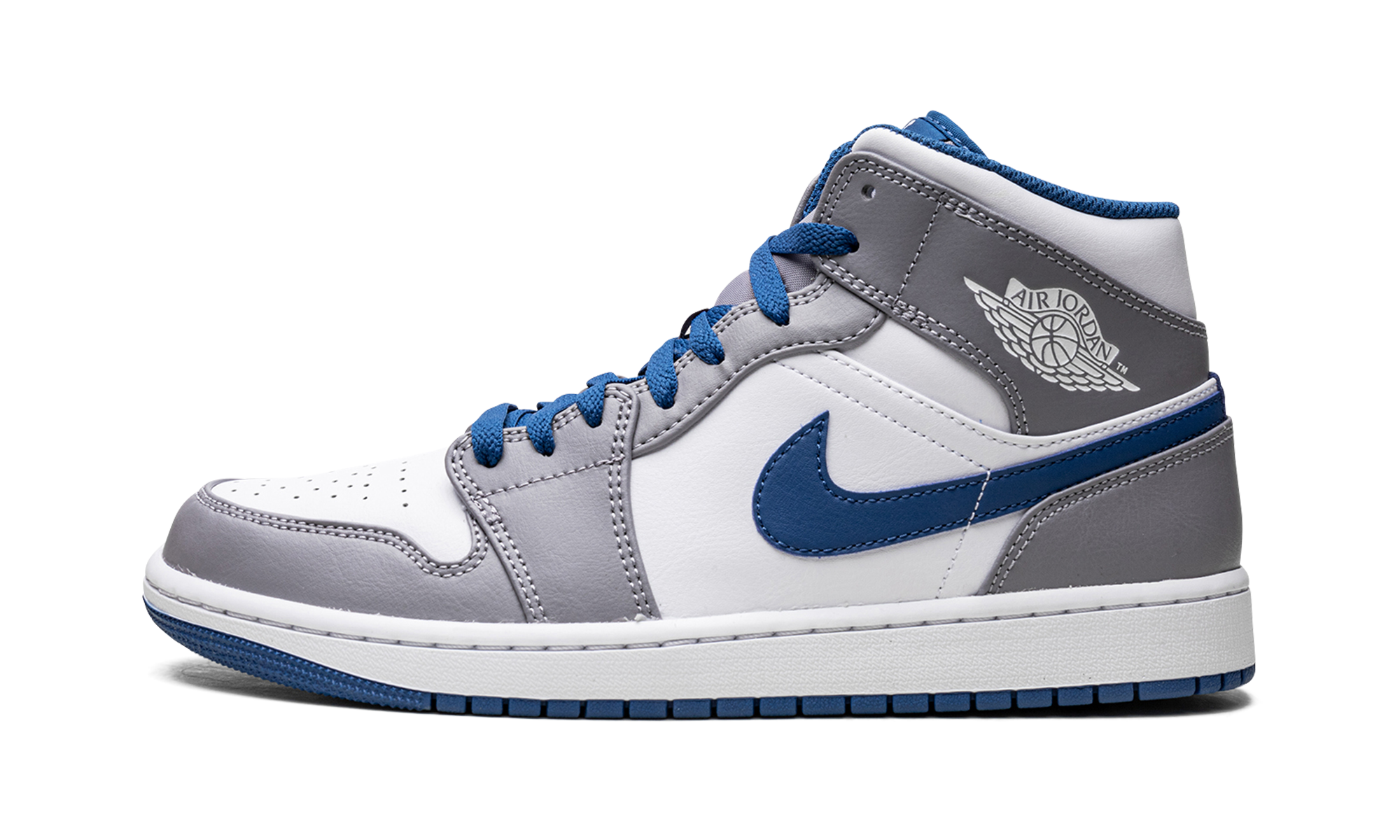 Air Jordan 1 Mid True Blue 1