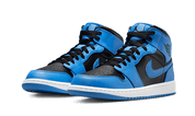 Air Jordan 1 Mid University Blue Black