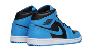 Air Jordan 1 Mid University Blue Black