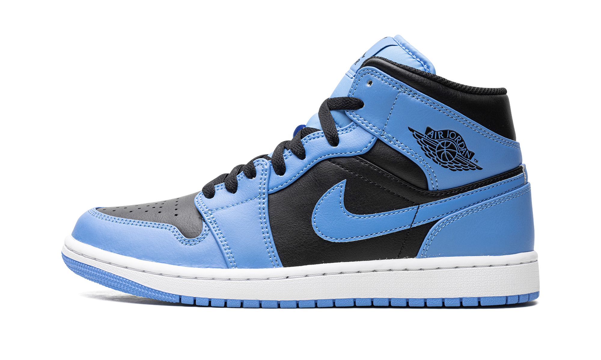 Air Jordan 1 Mid University Blue Black