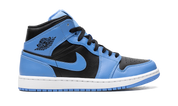 Air Jordan 1 Mid University Blue Black