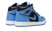 Air Jordan 1 Mid University Blue Black