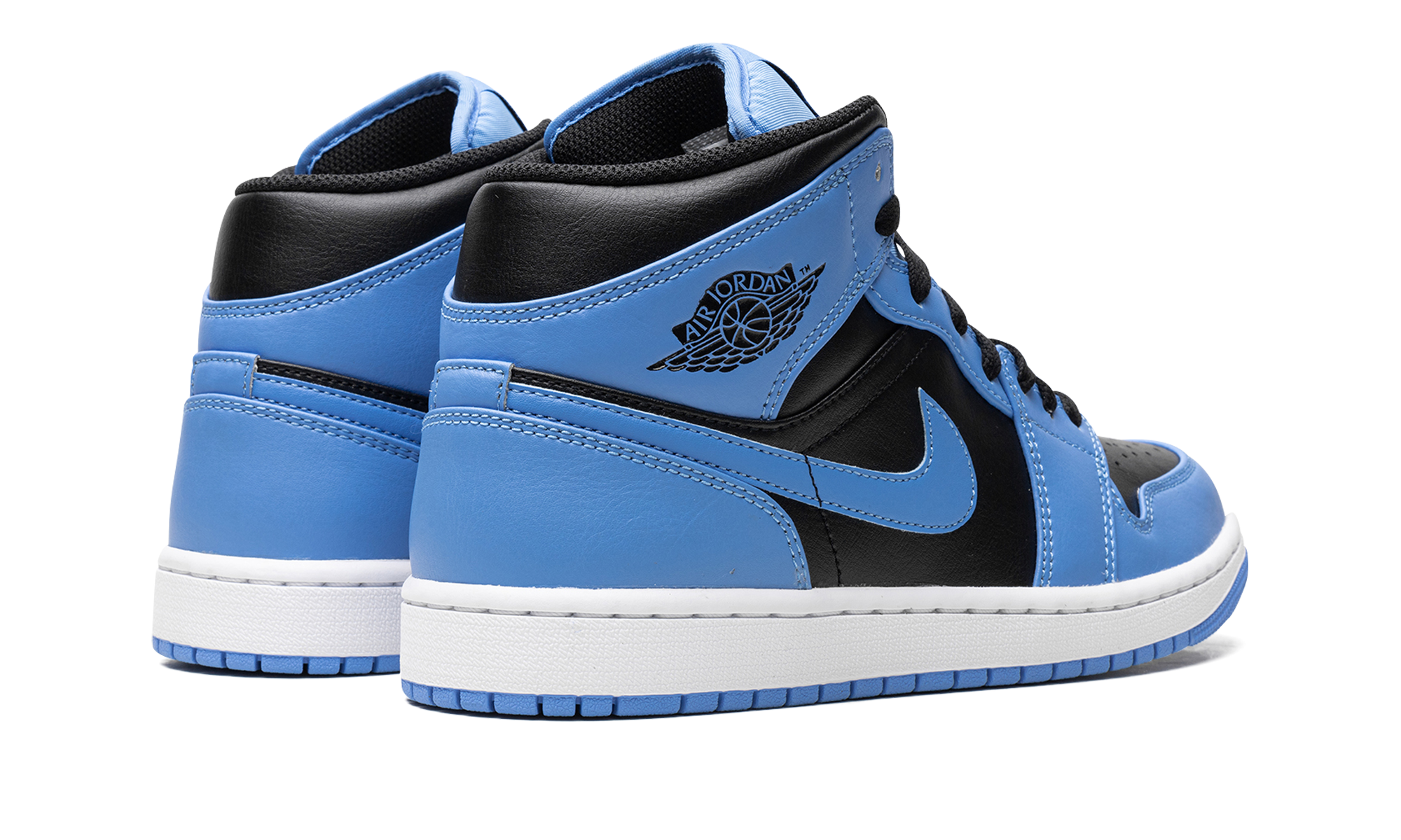 Air Jordan 1 Mid University Blue Black