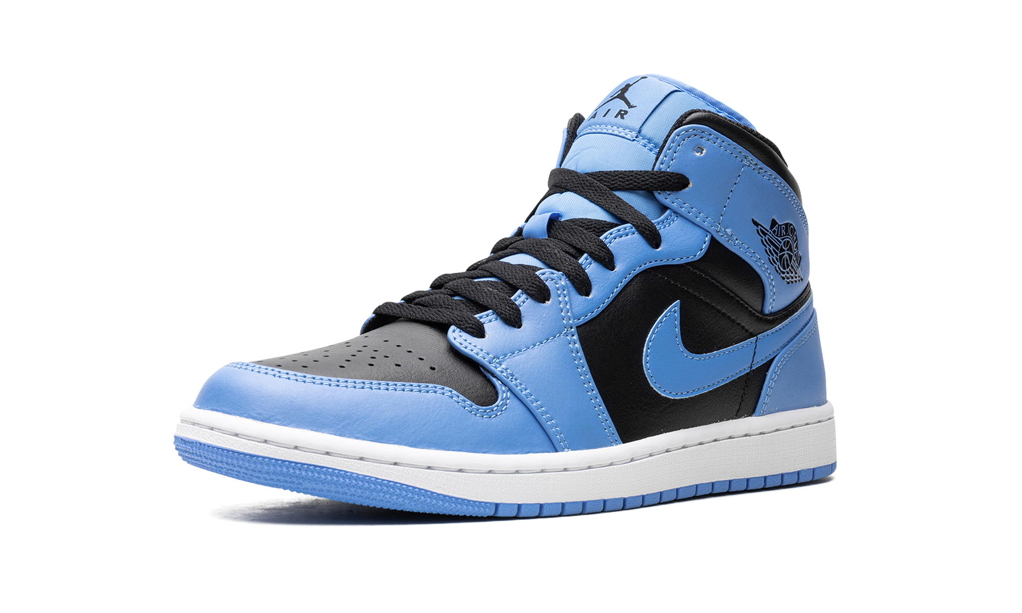 Air Jordan 1 Mid University Blue Black