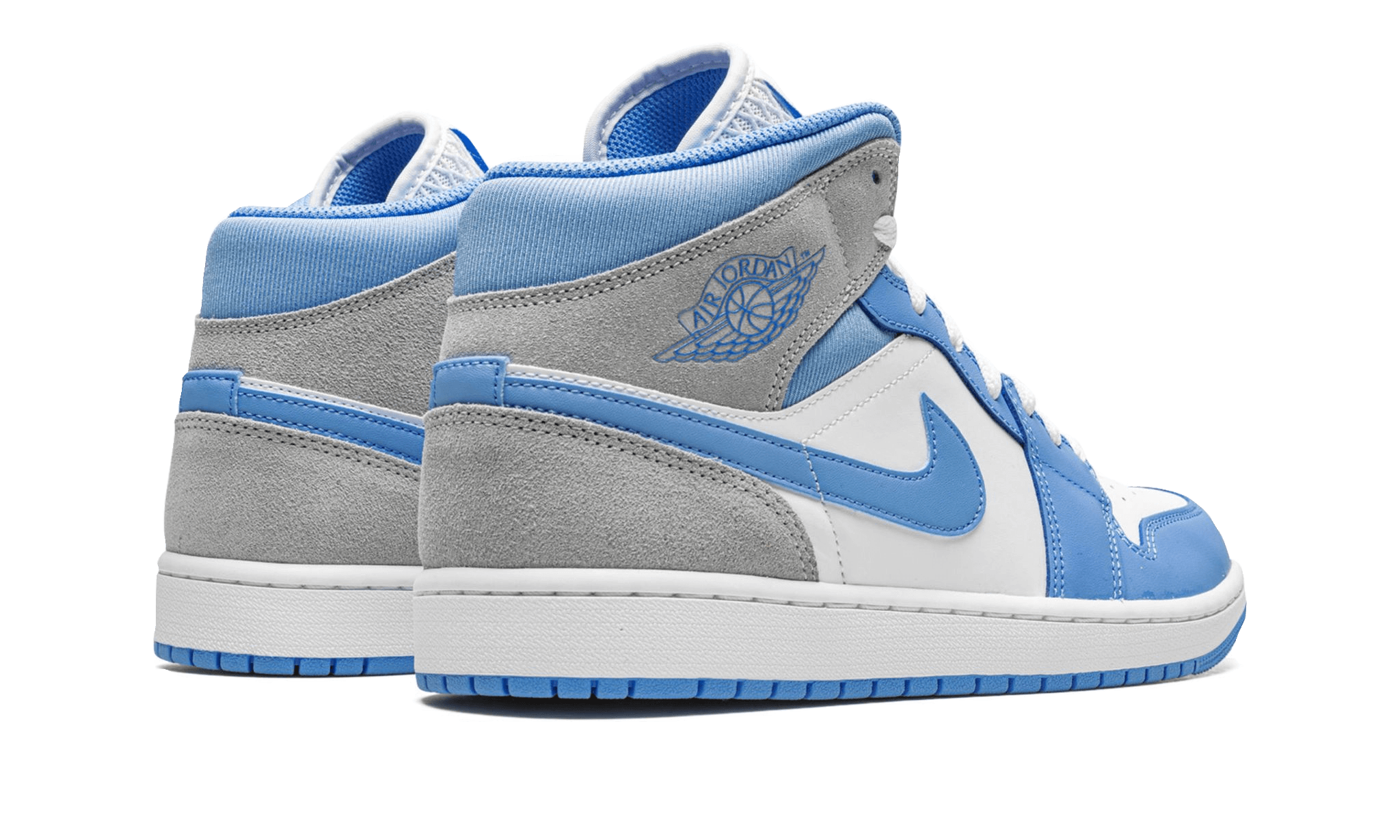 Air Jordan 1 Mid University Blue Gray