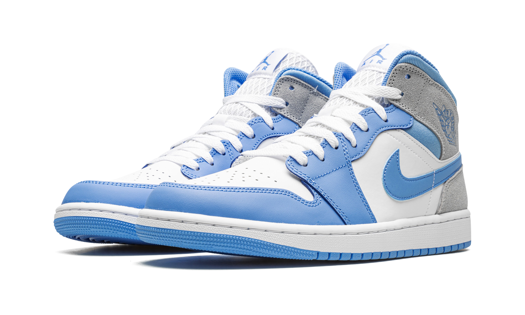 Air Jordan 1 Mid University Blue Gray