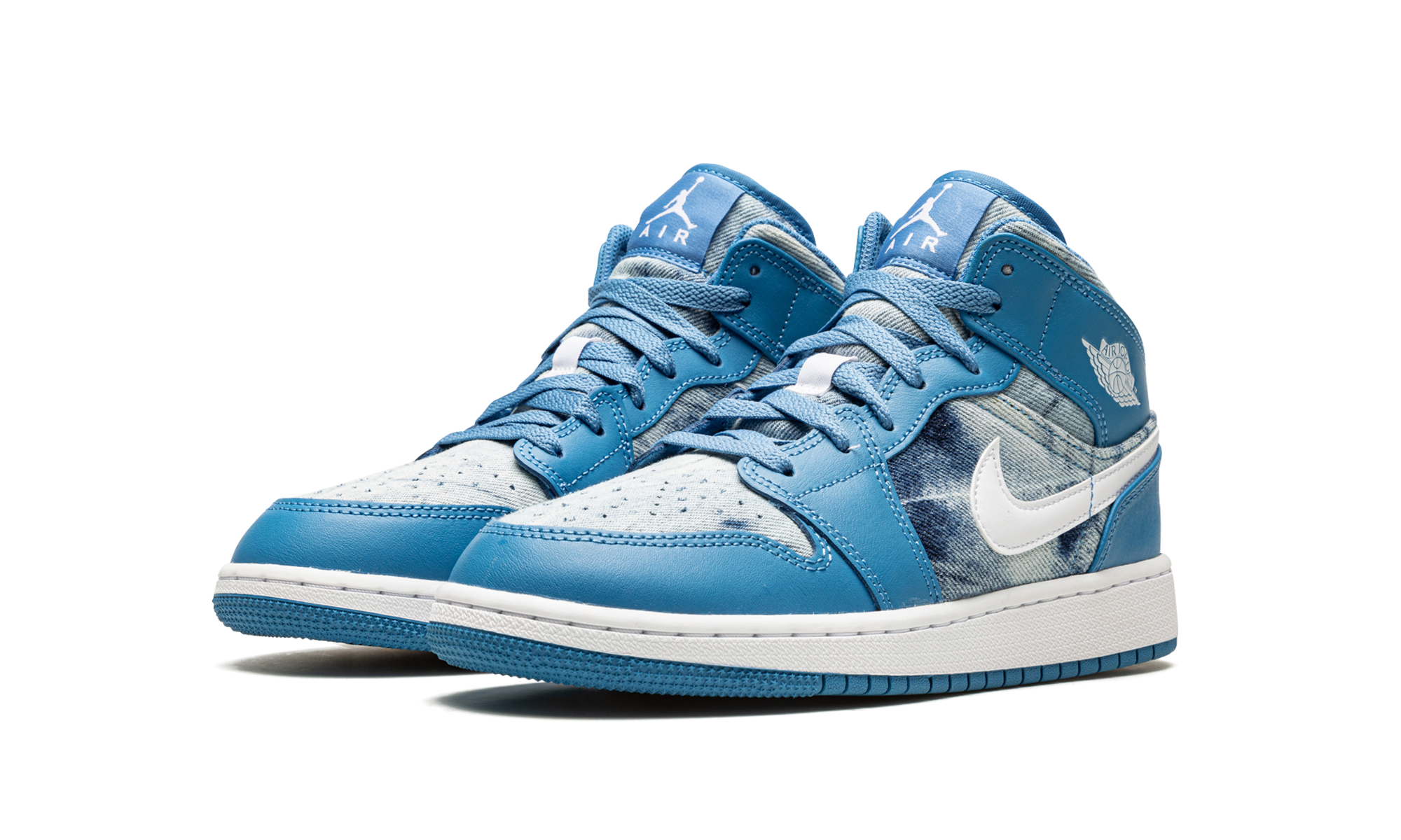 Air Jordan 1 Mid Washed Denim (GS) 3