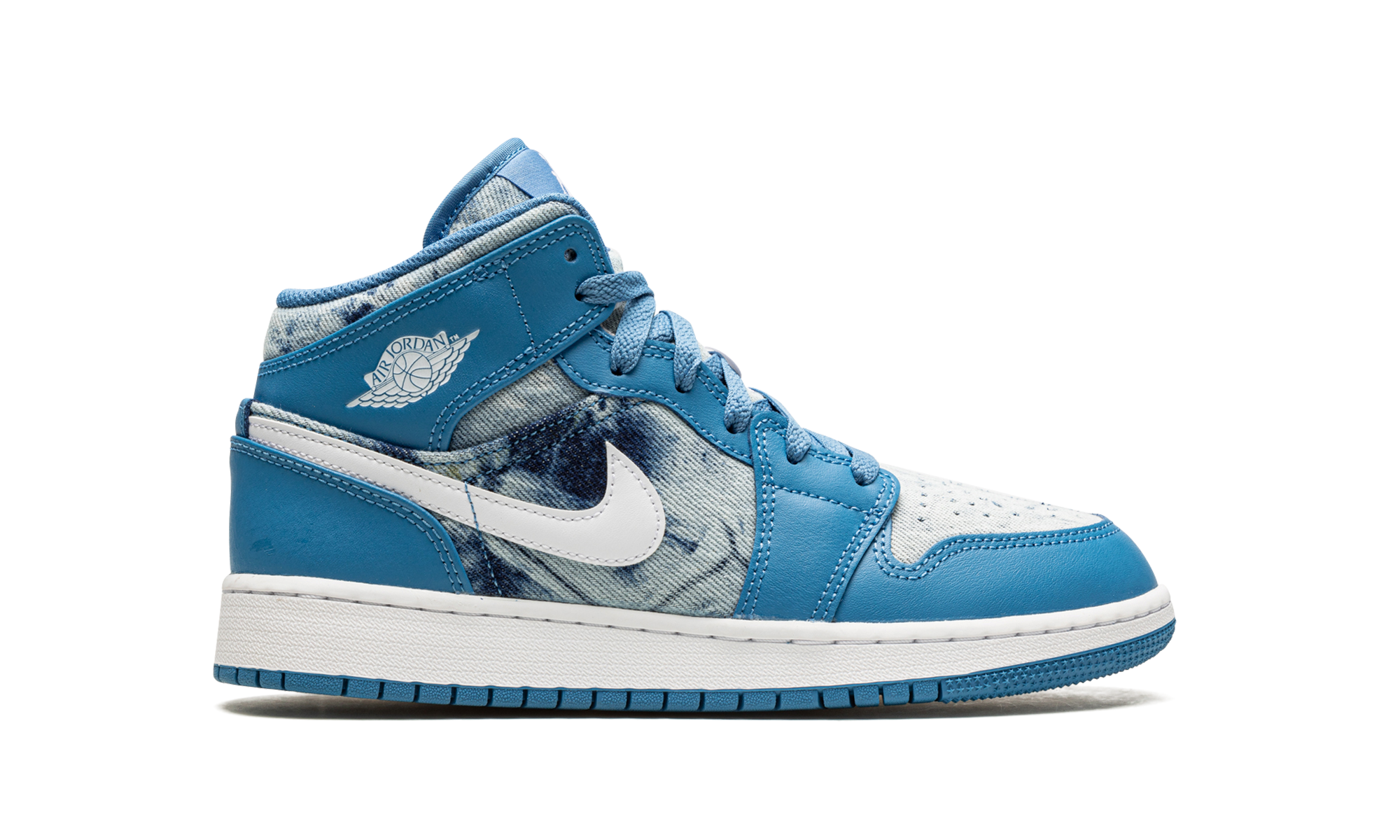 Air Jordan 1 Mid Washed Denim (GS) 7
