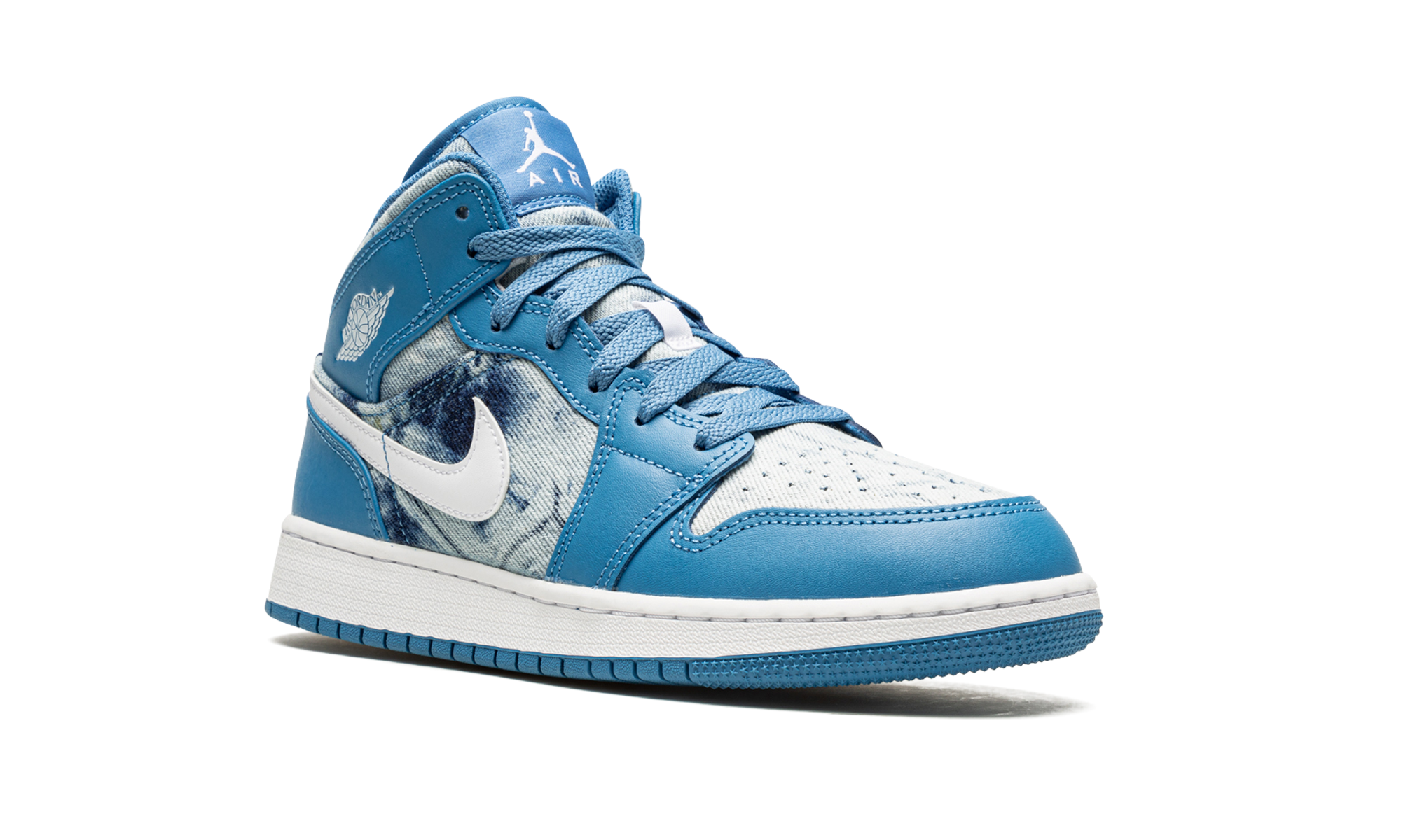 Air Jordan 1 Mid Washed Denim (GS) 8