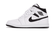 Air Jordan 1 Mid White Black