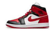 Air Jordan 1 Mid White Bred Toe
