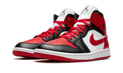 Air Jordan 1 Mid White Bred Toe