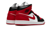 Air Jordan 1 Mid White Bred Toe