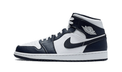 Air Jordan 1 Mid White Metallic Gold Obsidian