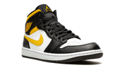 Air Jordan 1 Mid White Pollen Black 8