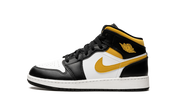 Air Jordan 1 Mid White Pollen Black (GS) 2
