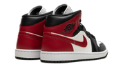 Air Jordan 1 Mid WMNS 'Black Toe'(W) 4