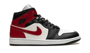 Air Jordan 1 Mid WMNS 'Black Toe'(W) 7