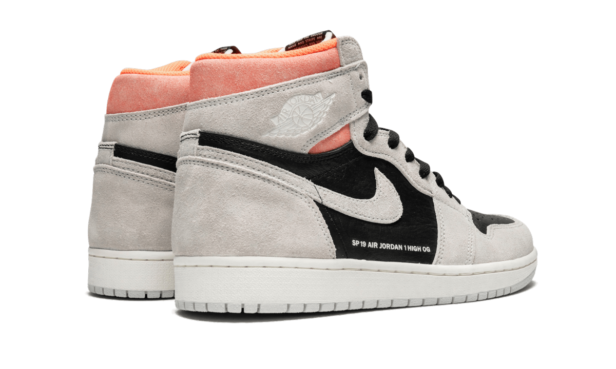 Air Jordan 1 Retro High Neutral Gray Hyper Crimson 8