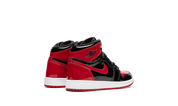 Air Jordan 1 Retro High OG Bred Patent (GS) 4