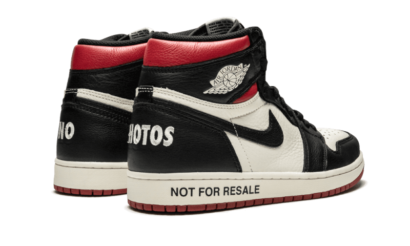 Air Jordan 1 Retro High OG "Not for resale" Red 10