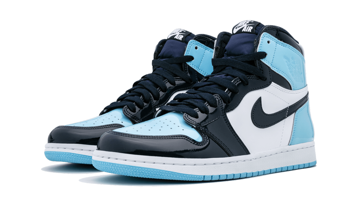 Air Jordan 1 Retro High UNC PATENT 7