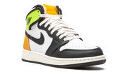 Air Jordan 1 Retro High White Black Volt University Gold (GS) 8