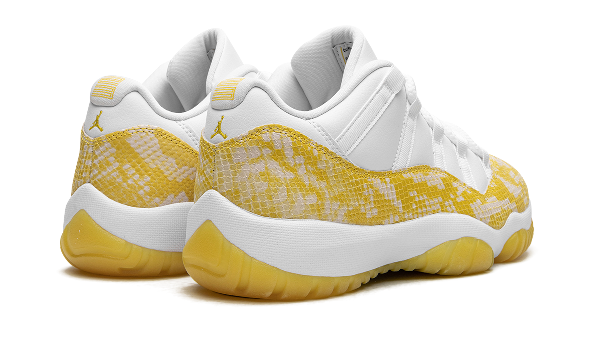Air Jordan 11 Retro Low Yellow Snakeskin