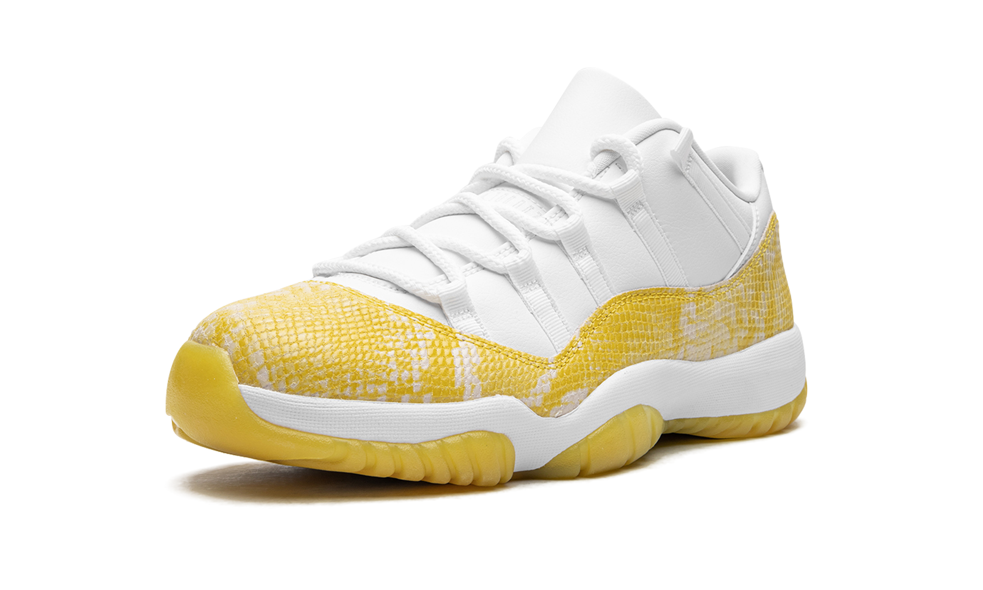Air Jordan 11 Retro Low Yellow Snakeskin