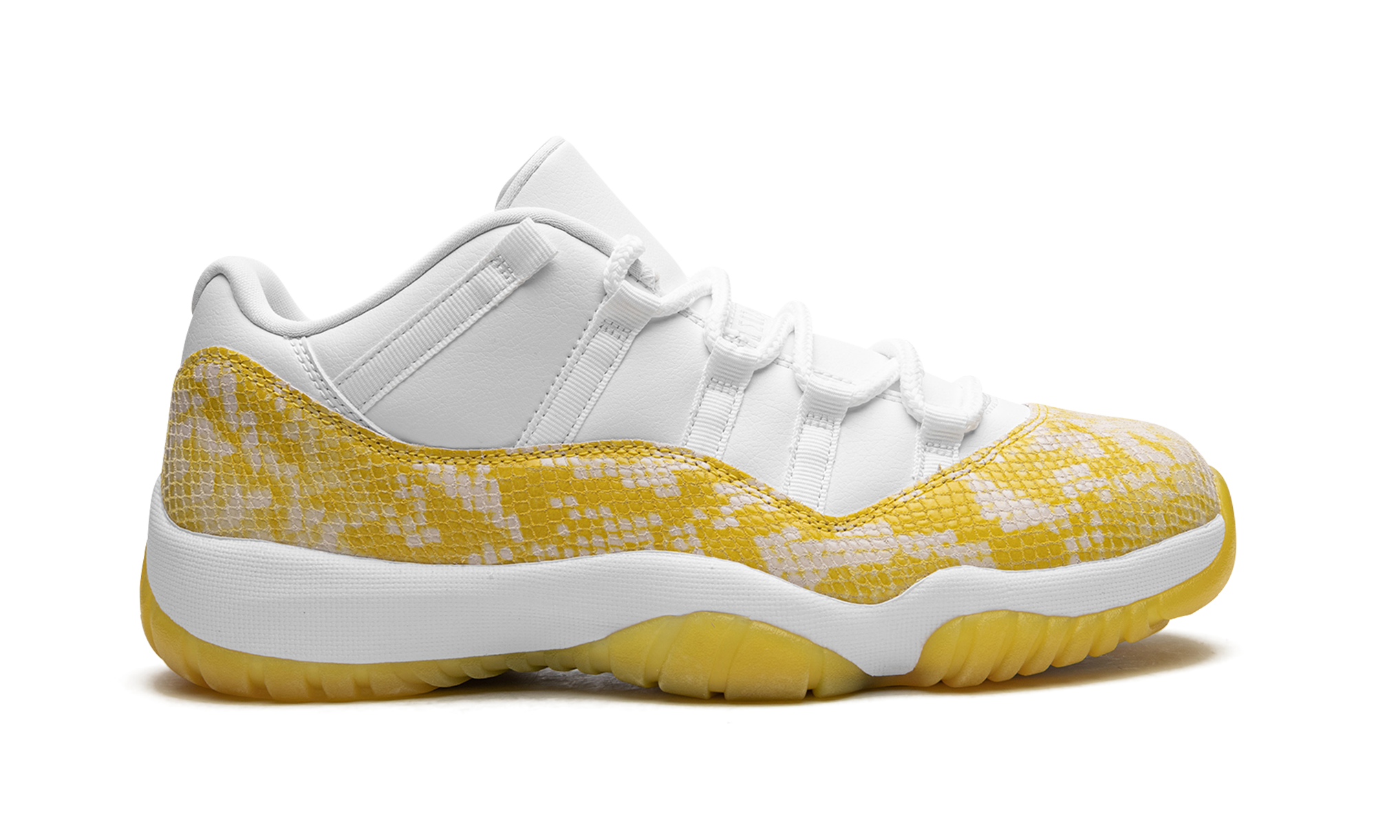 Air Jordan 11 Retro Low Yellow Snakeskin