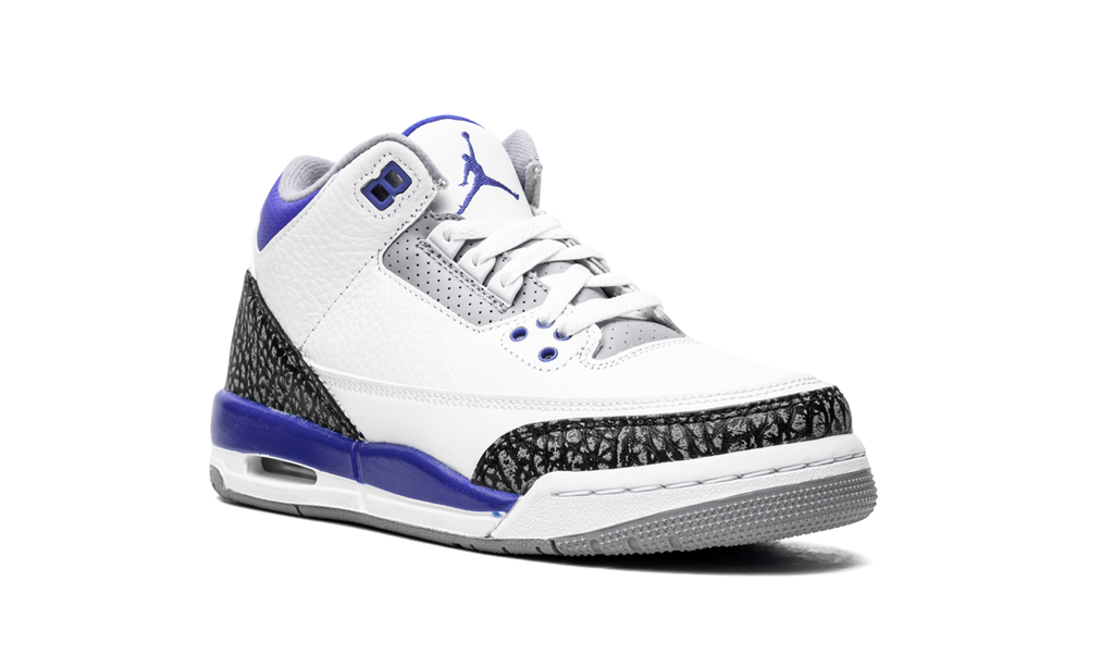 Air Jordan 3 Retro Racer Blue (GS) 8