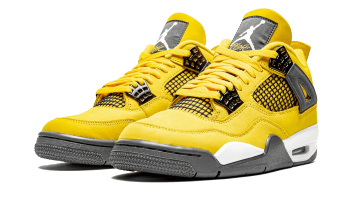 Air Jordan 4 Retro Round Yellow (Lightning) 6
