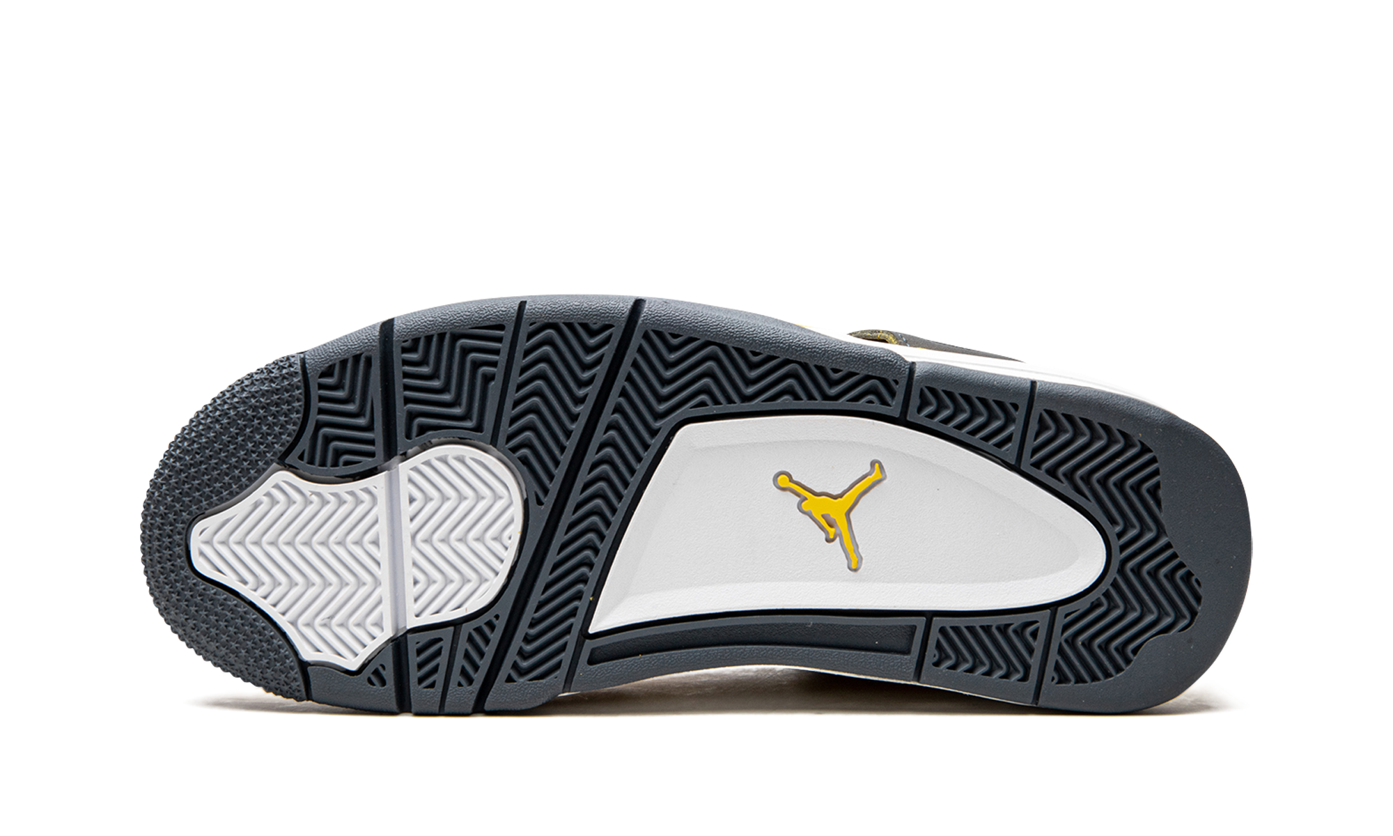 Air Jordan 4 Retro Round Yellow (Lightning)