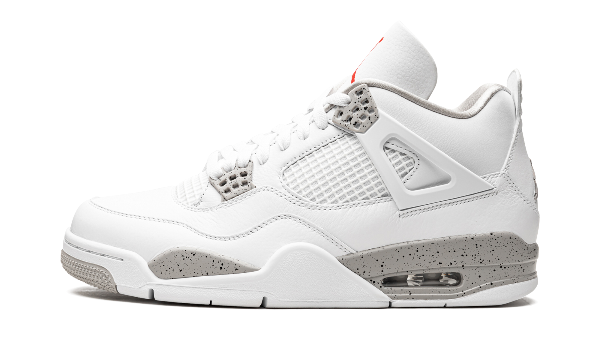 Air Jordan 4 Tech White (White Oreo) 10