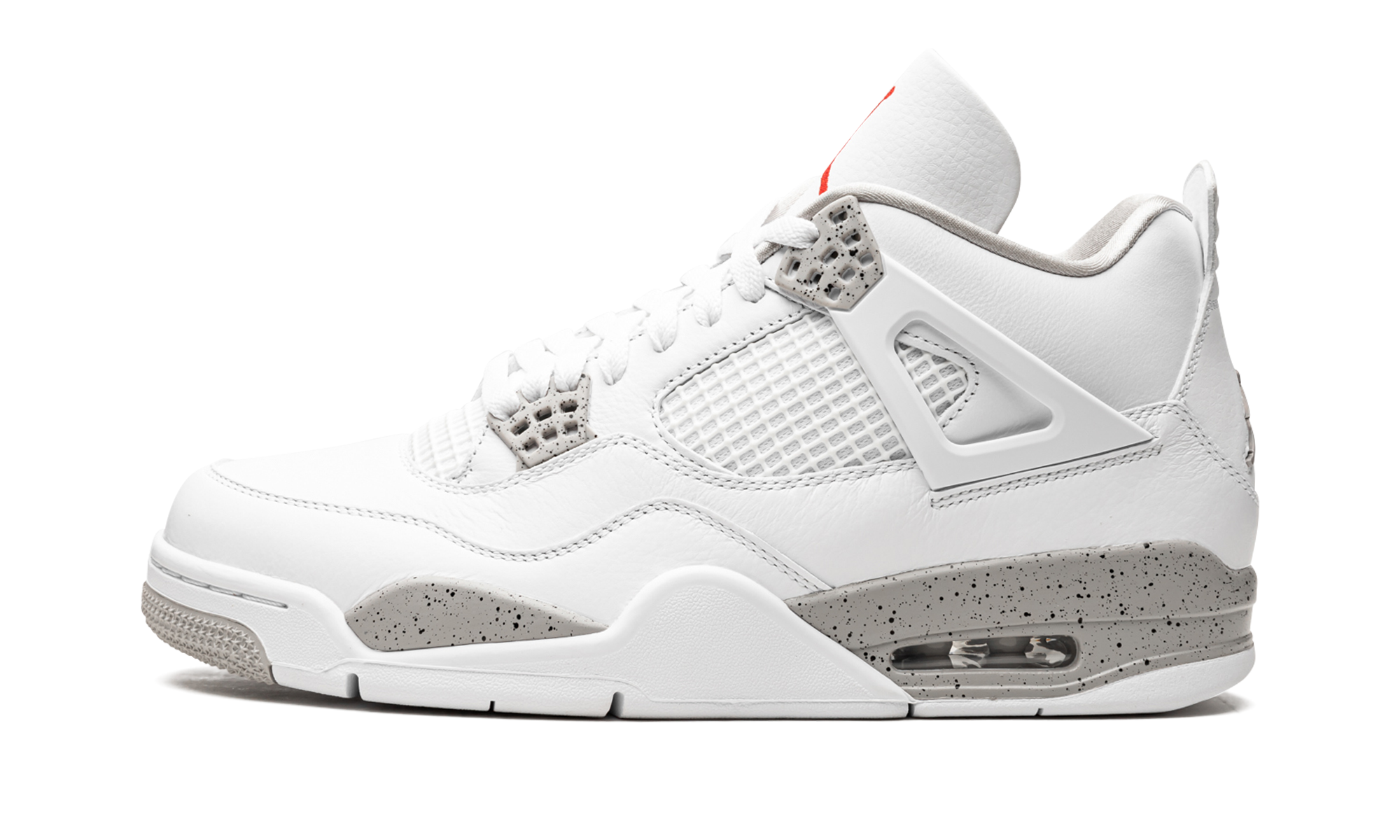 Air Jordan 4 Tech White (White Oreo) 9