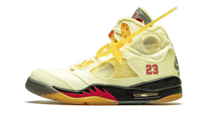 Air Jordan 5 Retro Off-White Sail 8