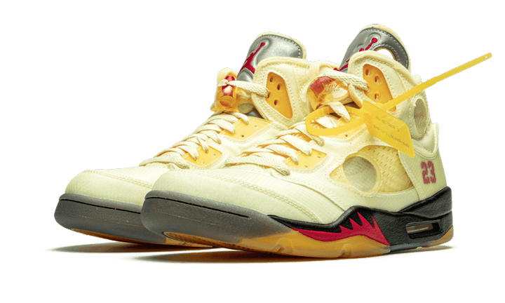 Air Jordan 5 Retro Off-White Sail 9