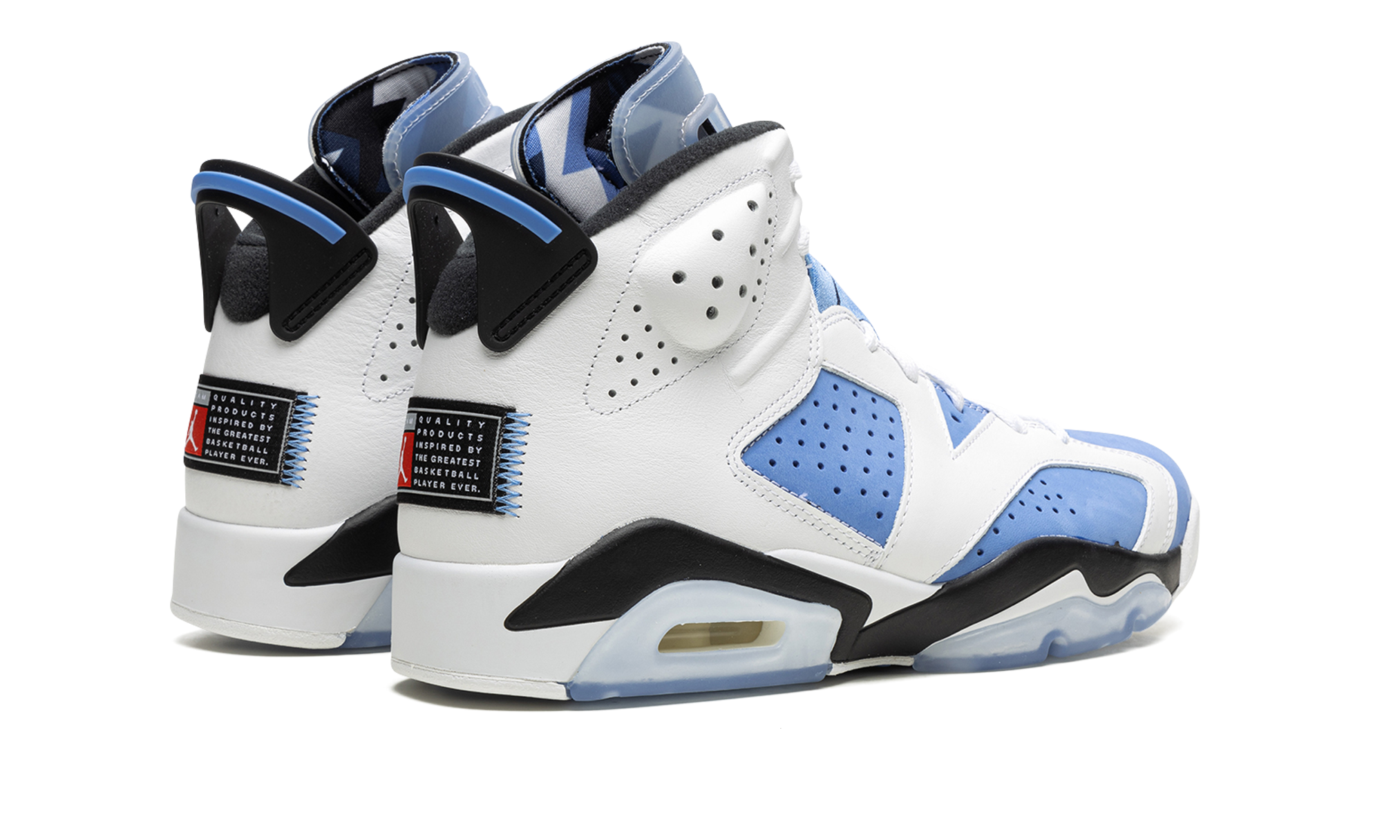 Air Jordan 6 Retro UNC White 3